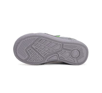 D.D.Step pantofi baieti cu scai 25-30 Khaki cu dinozauri