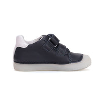 D.D.Step pantofi baieti cu scai 25-30 Royal Blue cu minge baschet