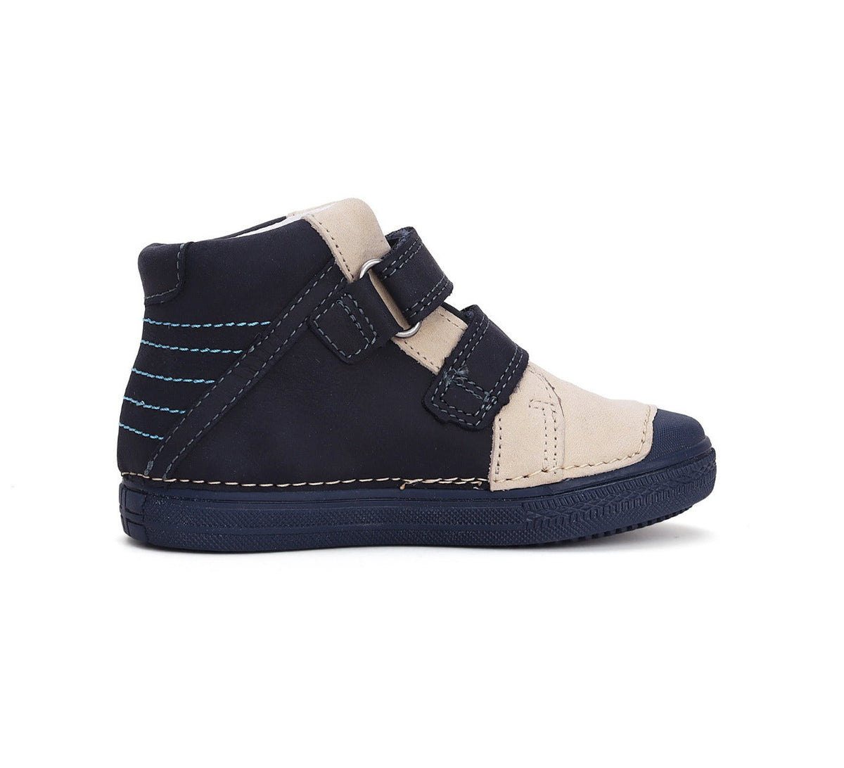 D.D.Step pantofi baieti cu scai 25-30 Royal Blue cu stea