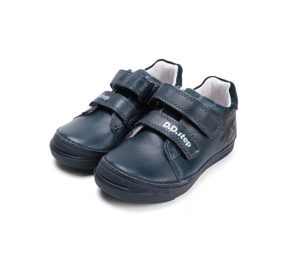 D.D.Step pantofi baieti cu scai 25-30 Royal Blue