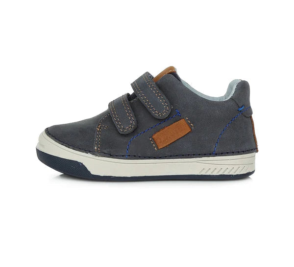 D.D.Step pantofi baieti cu scai 25-30, Royal Blue
