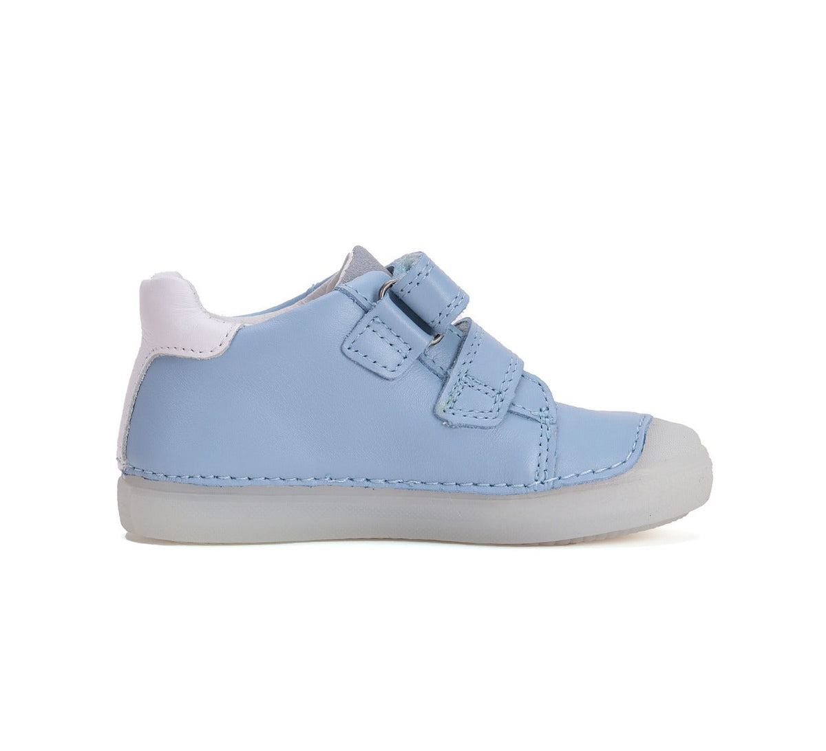 D.D.Step pantofi baieti cu scai 25-30 Sky Blue cu minge baschet