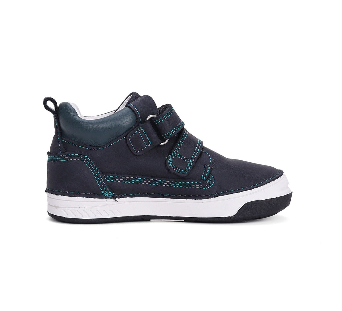 D.D.Step pantofi baieti cu scai Black simplu