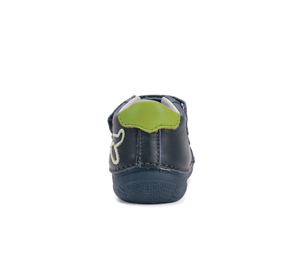 D.D.Step pantofi baieti cu talpa fluorescenta 20-25 Bemuda Blue cu avion
