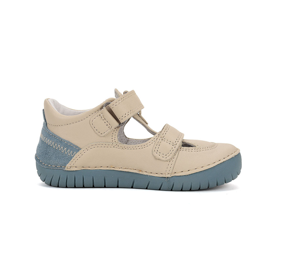 D.D.Step pantofi baieti decupati 26-31 Cream
