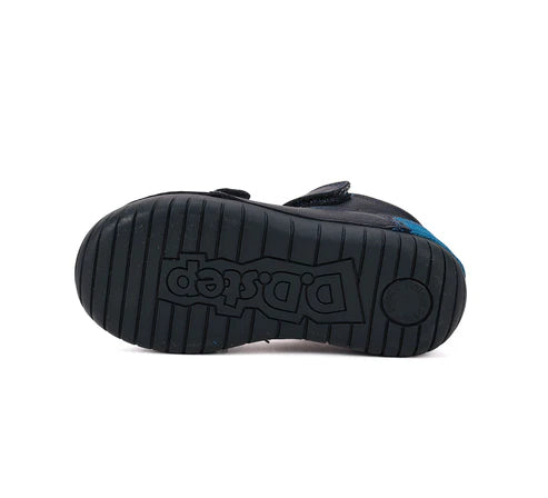 D.D.Step pantofi baieti decupati 26-31 Royal Blue