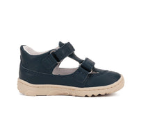 D.D.Step pantofi baieti decupati Barefoot 20-25 Bermuda Blue
