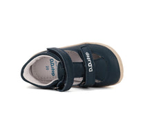 D.D.Step pantofi baieti decupati Barefoot 26-31 Bermuda Blue