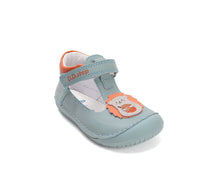 D.D.Step pantofi baieti decupati Barefoot 20-25 Oceanic cu arici