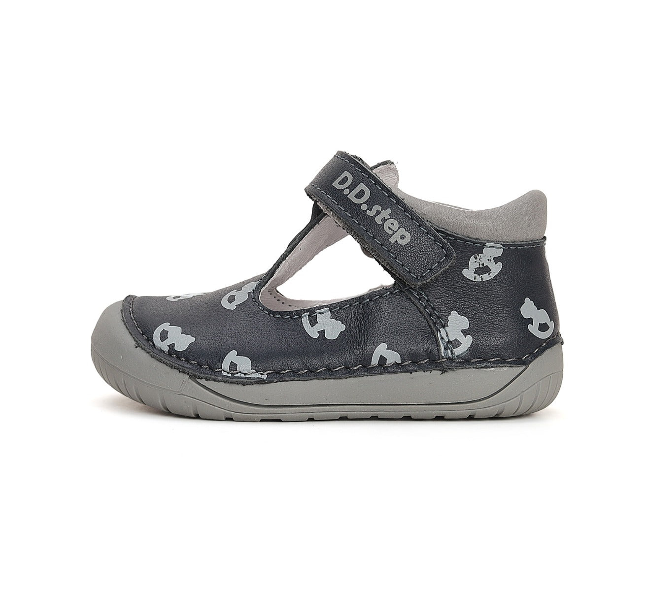 D.D.Step pantofi baieti decupati Barefoot 20-25, Royal Blue Imagine secundară a produsului