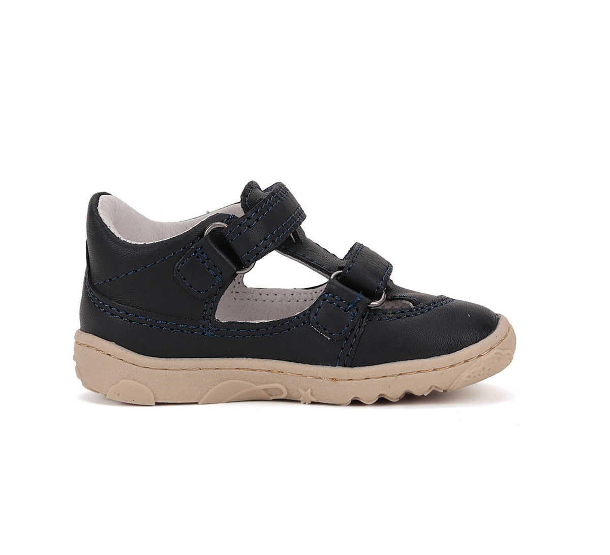 D.D.Step pantofi baieti decupati Barefoot 20-25 Royal Blue