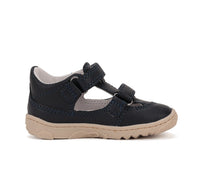 D.D.Step pantofi baieti decupati Barefoot 26-31 Royal Blue
