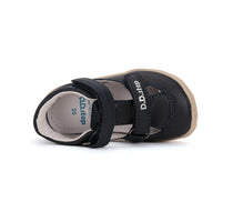 D.D.Step pantofi baieti decupati Barefoot 26-31 Royal Blue