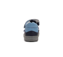 D.D.Step pantofi baieti decupati Barefoot 20-25 Sky Blue cu albastru