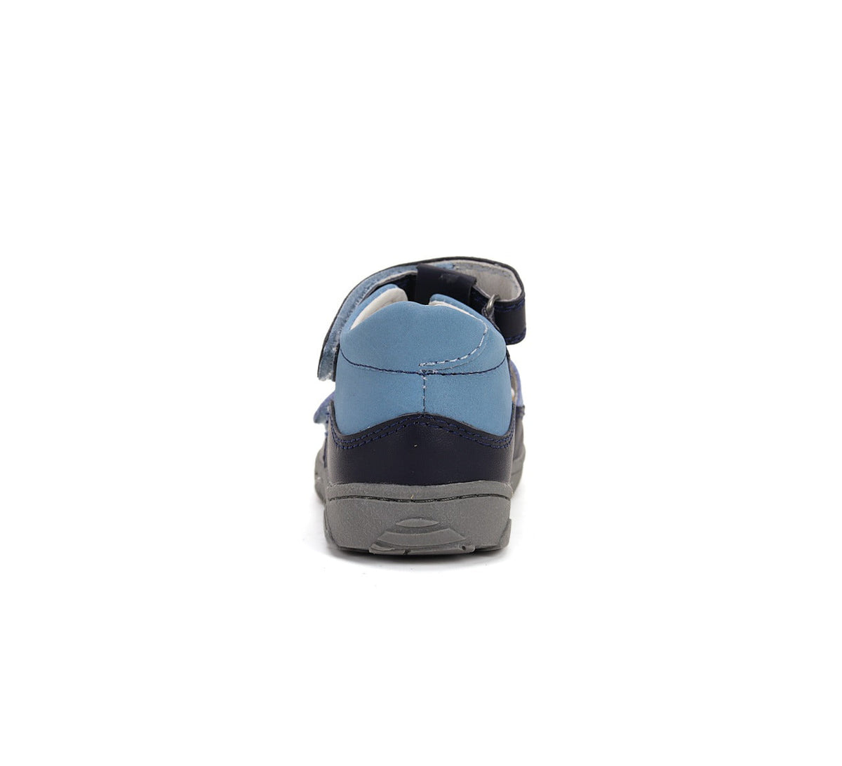 D.D.Step pantofi baieti decupati Barefoot 20-25 Sky Blue cu albastru