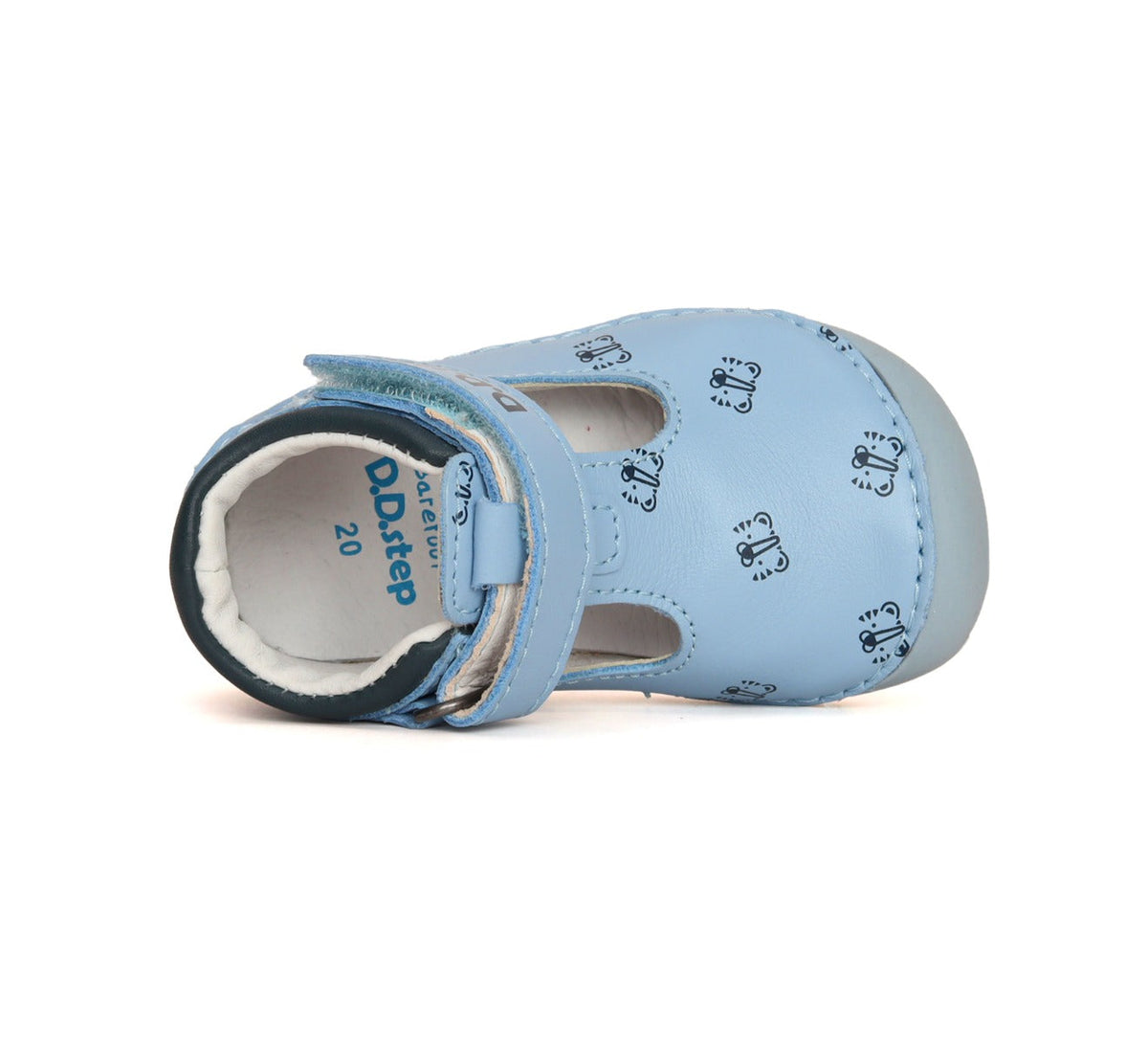 D.D.Step pantofi baieti decupati Barefoot 20-25