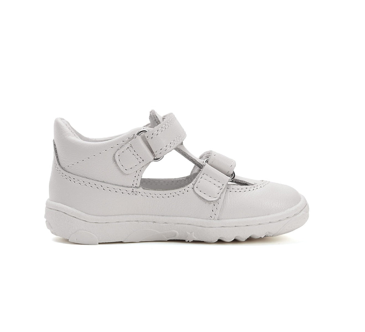 D.D.Step pantofi baieti decupati Barefoot 26-31 White