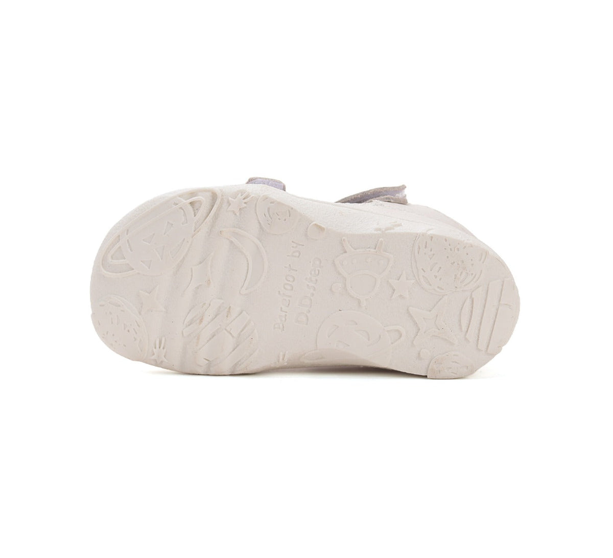 D.D.Step pantofi baieti decupati Barefoot 26-31 White