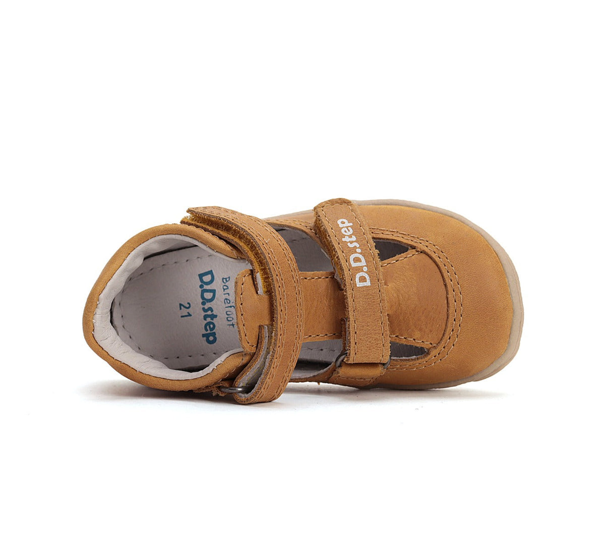 D.D.Step pantofi baieti decupati Barefoot 26-31 Yellow