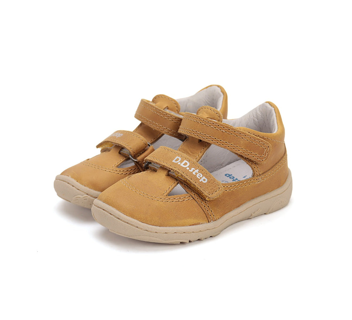 D.D.Step pantofi baieti decupati Barefoot 26-31 Yellow Imagine principală a produsului