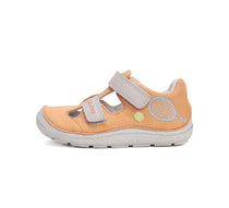 D.D.Step pantofi baieti decupati Barefoot 22-33 Orange tenis