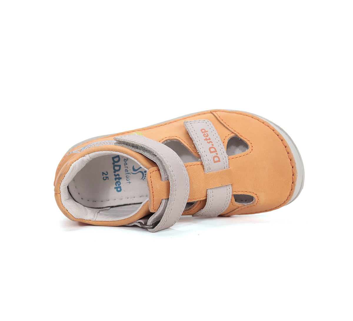D.D.Step pantofi baieti decupati Barefoot 22-33 Orange tenis