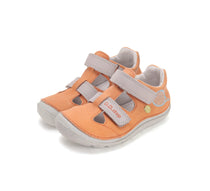 D.D.Step pantofi baieti decupati Barefoot 22-33 Orange tenis