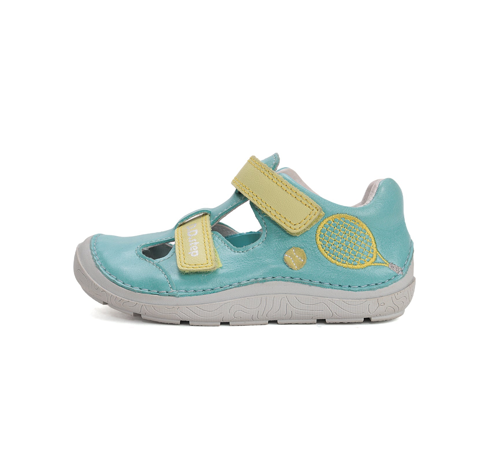 D.D.Step pantofi baieti decupati Barefoot 22-33 Turquise tenis Imagine secundară a produsului