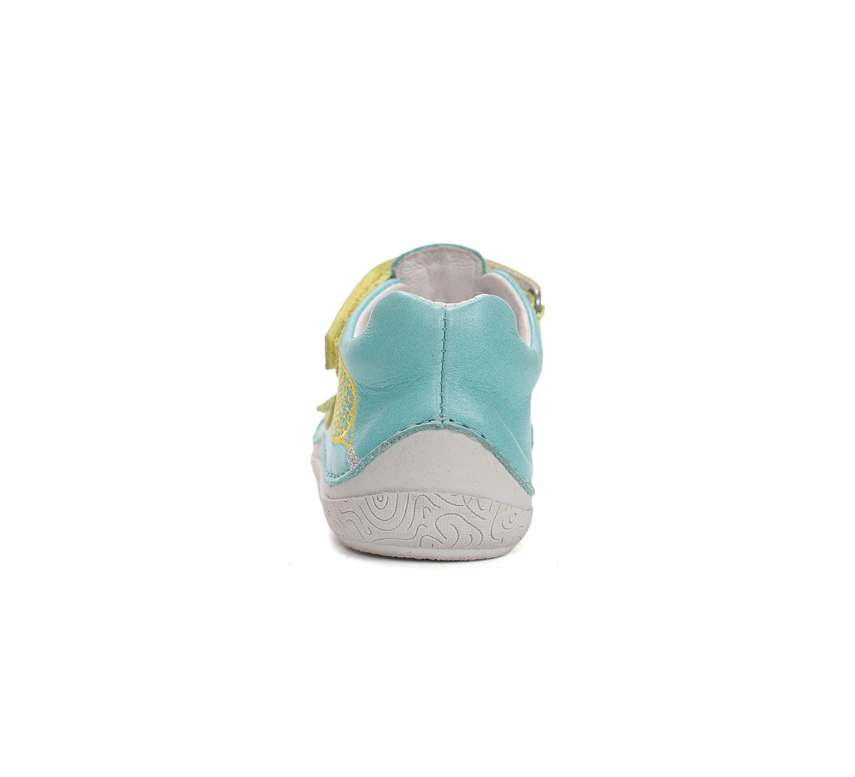 D.D.Step pantofi baieti decupati Barefoot 22-33 Turquise tenis