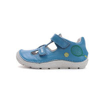 D.D.Step fiú kivágott Barefoot cipő 22-33 Marine tenisz
