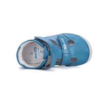 D.D.Step fiú kivágott Barefoot cipő 22-33 Marine tenisz