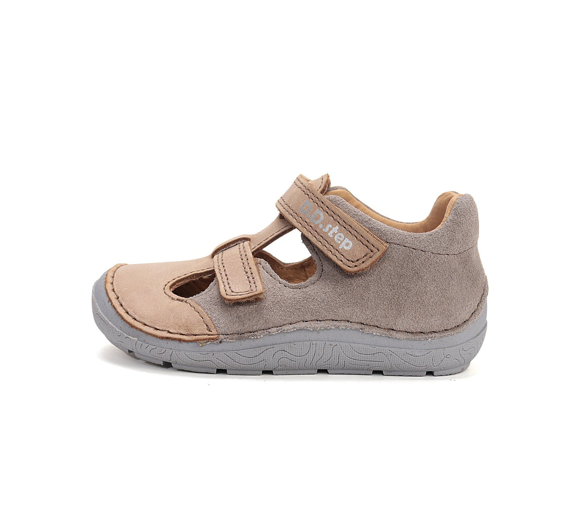 D.D.Step pantofi baieti decupati Barefoot 28-33 Chocolate
