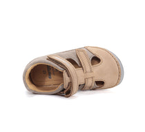 D.D.Step pantofi baieti decupati Barefoot 28-33 Chocolate