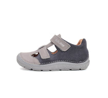 D.D.Step pantofi baieti decupati Barefoot 22-33 Royal Blue