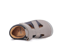 D.D.Step pantofi baieti decupati Barefoot 22-33 Royal Blue