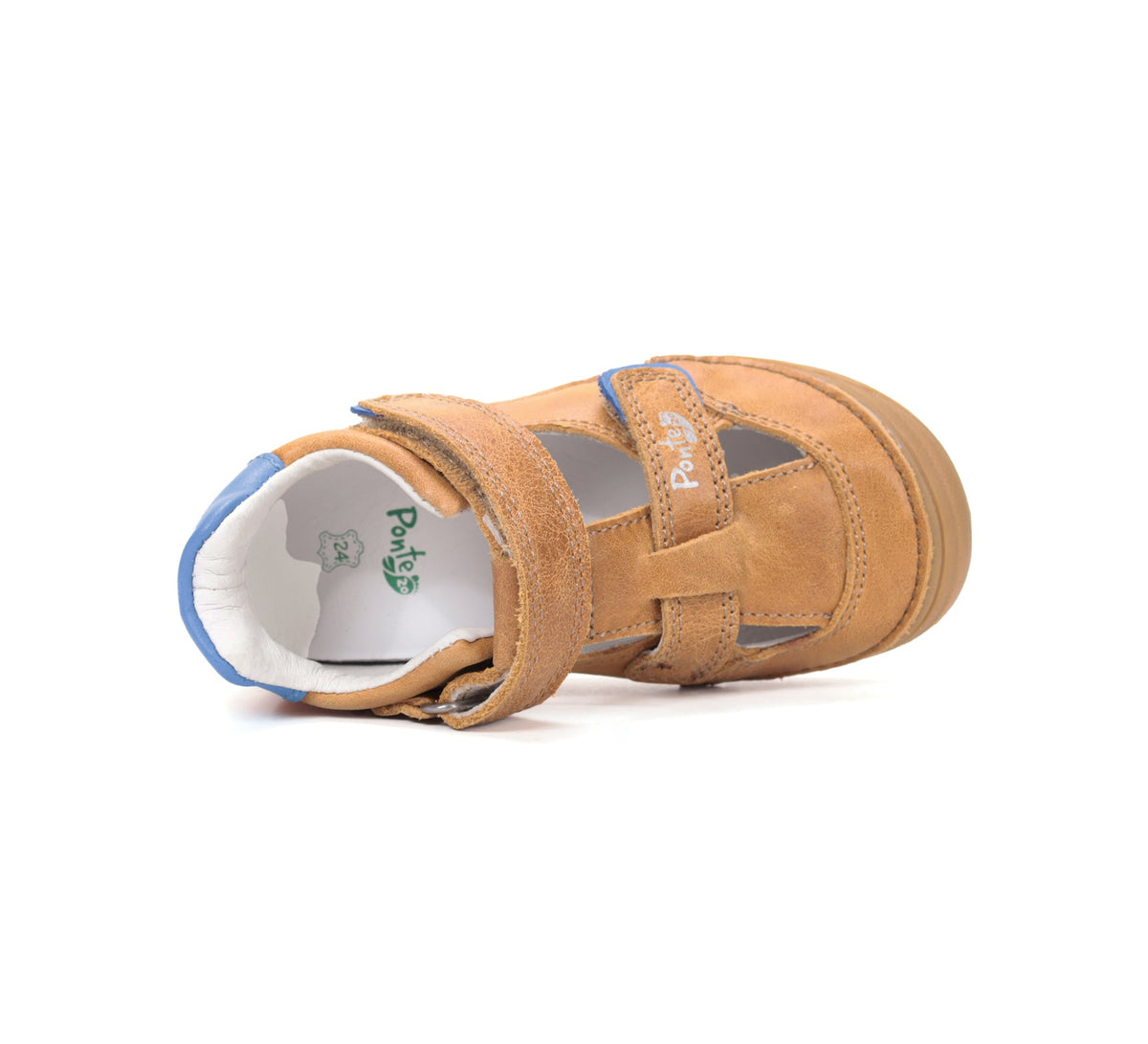 D.D.Step pantofi baieti decupati Ponte20 supinati 24-29 Chocolate
