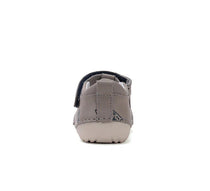 D.D.Step pantofi baieti deschisi 19-24 Grey cu pizza