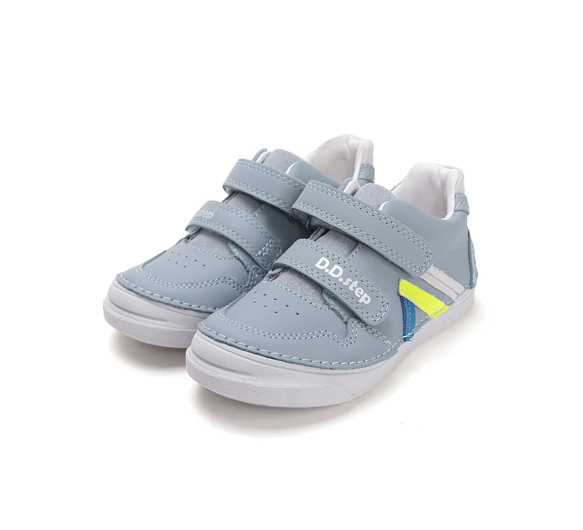 D.D.Step pantofi baieti din piele cu scai 25-30 Oceanic