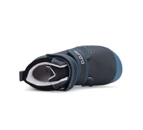 D.D.Step pantofi baieti fluorescenti Barefoot 25-30 Royal Blue cu naveta