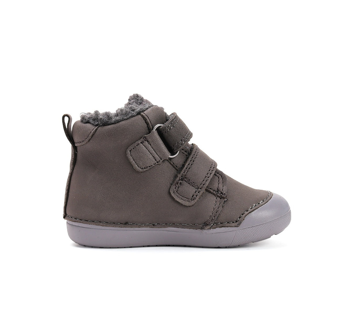 D.D.Step pantofi baieti imblaniti Primii Pasi 20-25 Khaki cu dino