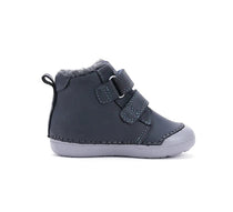 D.D.Step pantofi baieti imblaniti Primii Pasi 20-25 Royal Blue cu dino