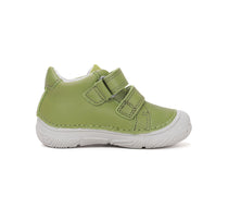 D.D.Step pantofi baieti piele 20-25 Moss Green cu raton