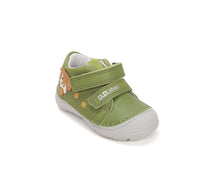 D.D.Step pantofi baieti piele 20-25 Moss Green cu raton
