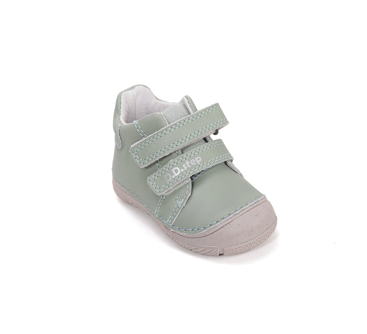 D.D.Step pantofi baieti piele 20-25 Moss Green simplu