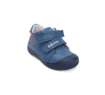 D.D.Step fiú cipő bőr 20-25 Royal kék UFO-val