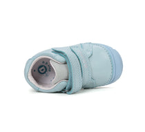 D.D.Step pantofi baieti piele 20-25 Turquise cu OZN