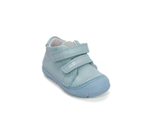 D.D.Step pantofi baieti piele 20-25 Turquise cu OZN