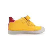 D.D.Step pantofi baieti piele 25-30 Lemon fotbal