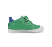 D.D.Step pantofi baieti piele 25-30 Moss Green fotbal