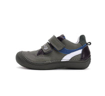 D.D.Step pantofi baieti Ponte20 supinati 24-29 Khaki cu dungi